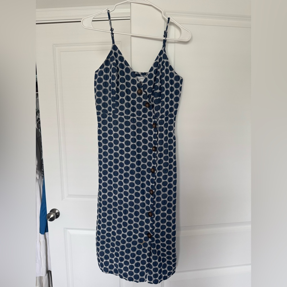 Waverly Blue Pattern Dress